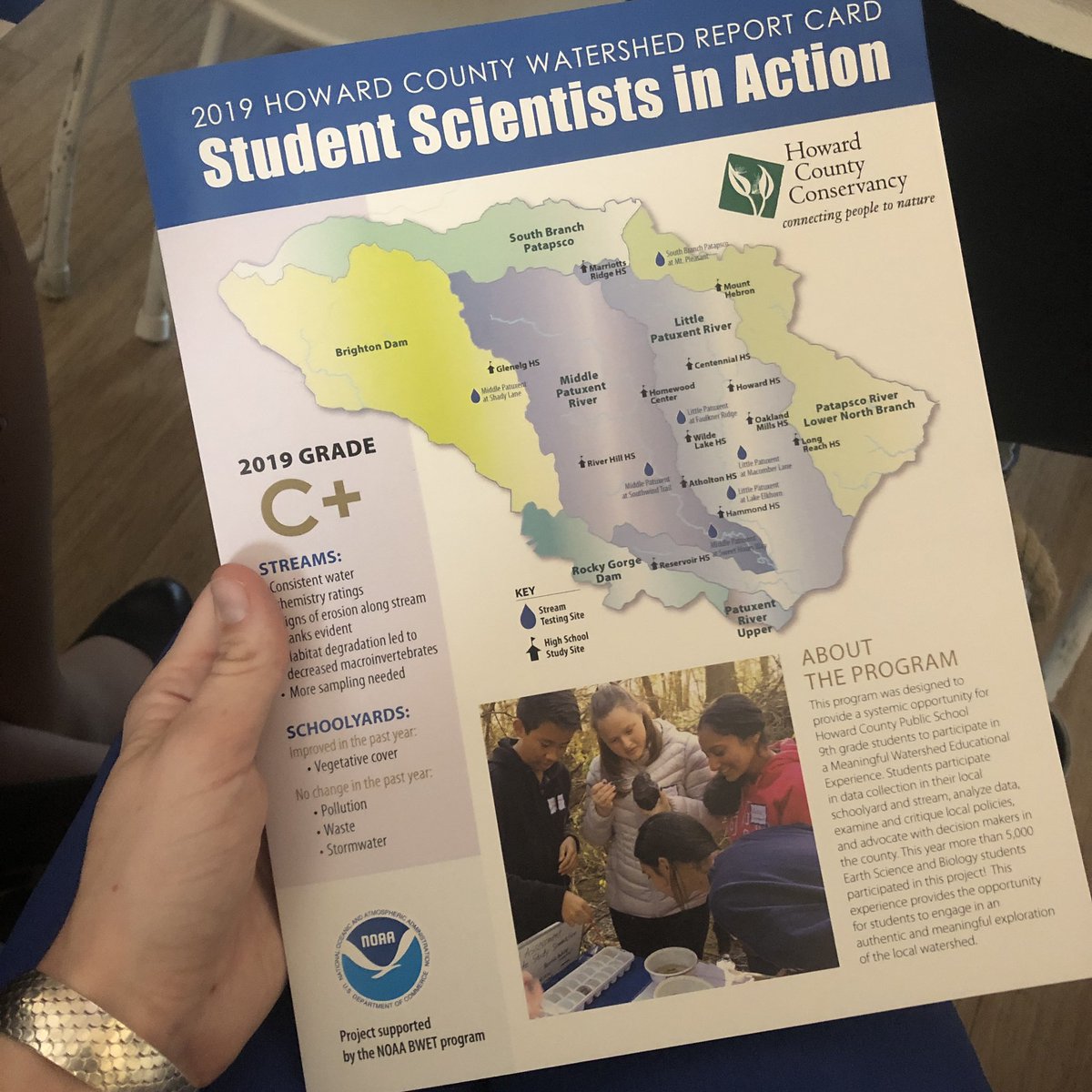 yeasummit's tweet photo. Inspired by students in Howard County who are presenting their action plans this morning at Howard County Conservancy - we’re all in this together #dreamitdoit #youthvoice https://t.co/FZ4dsJuo7J