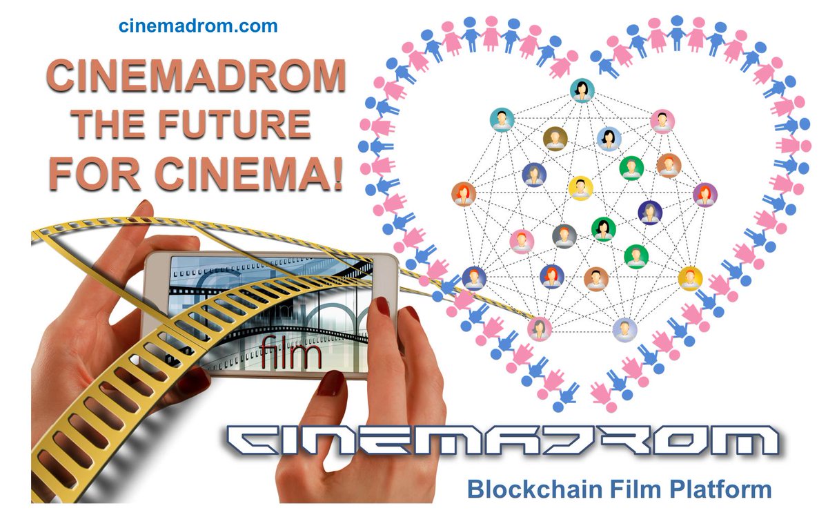 cinemadrom's tweet photo. CINEMADROM - THE FUTURE FOR CINEMA
Technology Blockchain more and more penetrates into real life and real sectors of the economy. In the near future, the Blockchain in movie will be the norm for filmmaking.
CINEMADROM IS ONE OF THE PIONEERS ON THE PATH TO A NEW FUTURE
#film #ico https://t.co/cFPQMurB2X