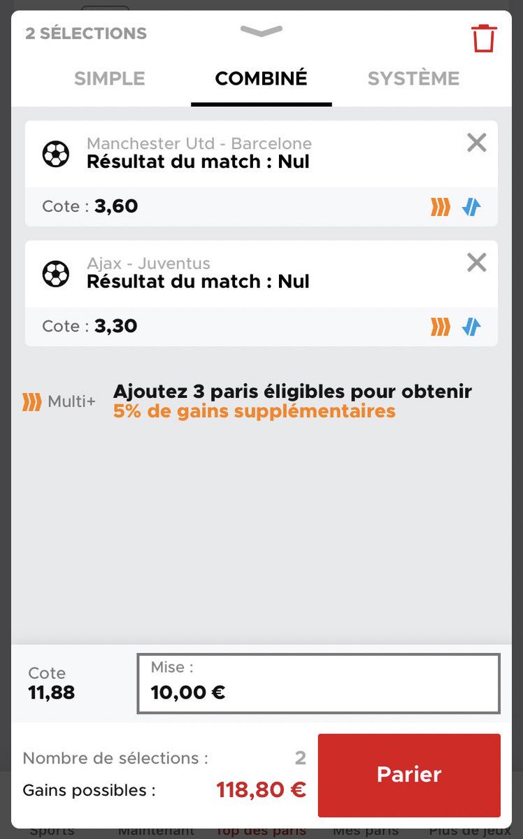PronosDylan's tweet image. FUN FOOT ⚽️

➡️ Côte 11,88
➡️ Confiance 5/10

Good luck 🍀