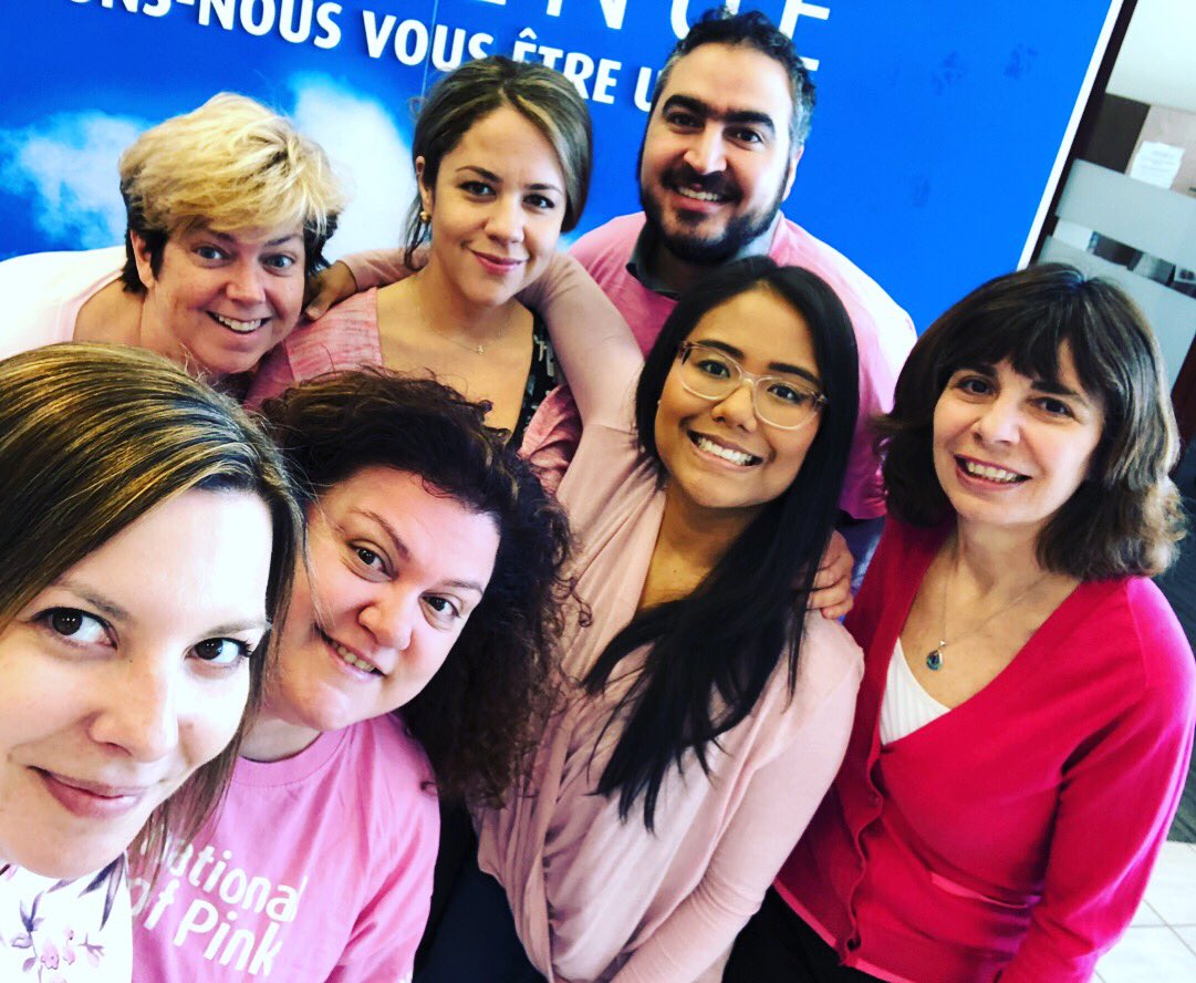 International Day of Pink.  Celebrating diversity and inclusion at BMO.  #ProudToWorkAtBMO #DayOfPink2019