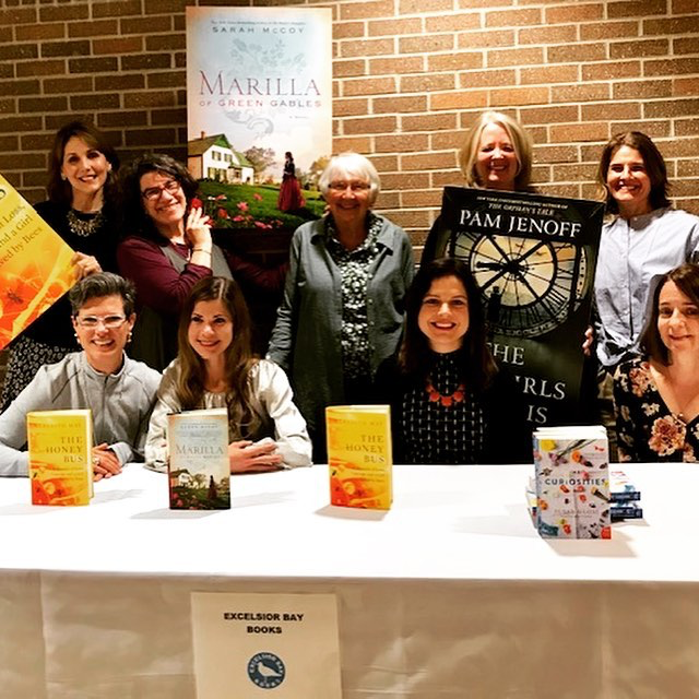 Talk about a collision of fates, and I have to believe it’s the power of this special group: <a href="/PamJenoff/">PamJenoff</a>, @MeredithMaySF, and @susangloss. The mighty @pkhorn and <a href="/ExcelsiorBay/">Excelsior Bay Books</a> bring the magic to the Midwest again! Thank you, readers… 
instagram.com/p/BwE_TPenQfm/…
<a href="/HarperCollins/">HarperCollins</a>