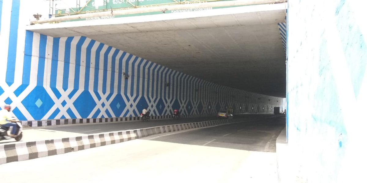 theuglyindian's tweet photo. SPOT QUIZ!
Which is this Underpass in Bengaluru? 
Hint 1: Pic 2 shows how it looked like earlier.
Hint 2: It's in South Bengaluru
Can you guess? Answer and more pics coming soon!
#UnderpassChallenge 
@Randeep_Dev @BBMPCOMM https://t.co/Qy6YLyebJv