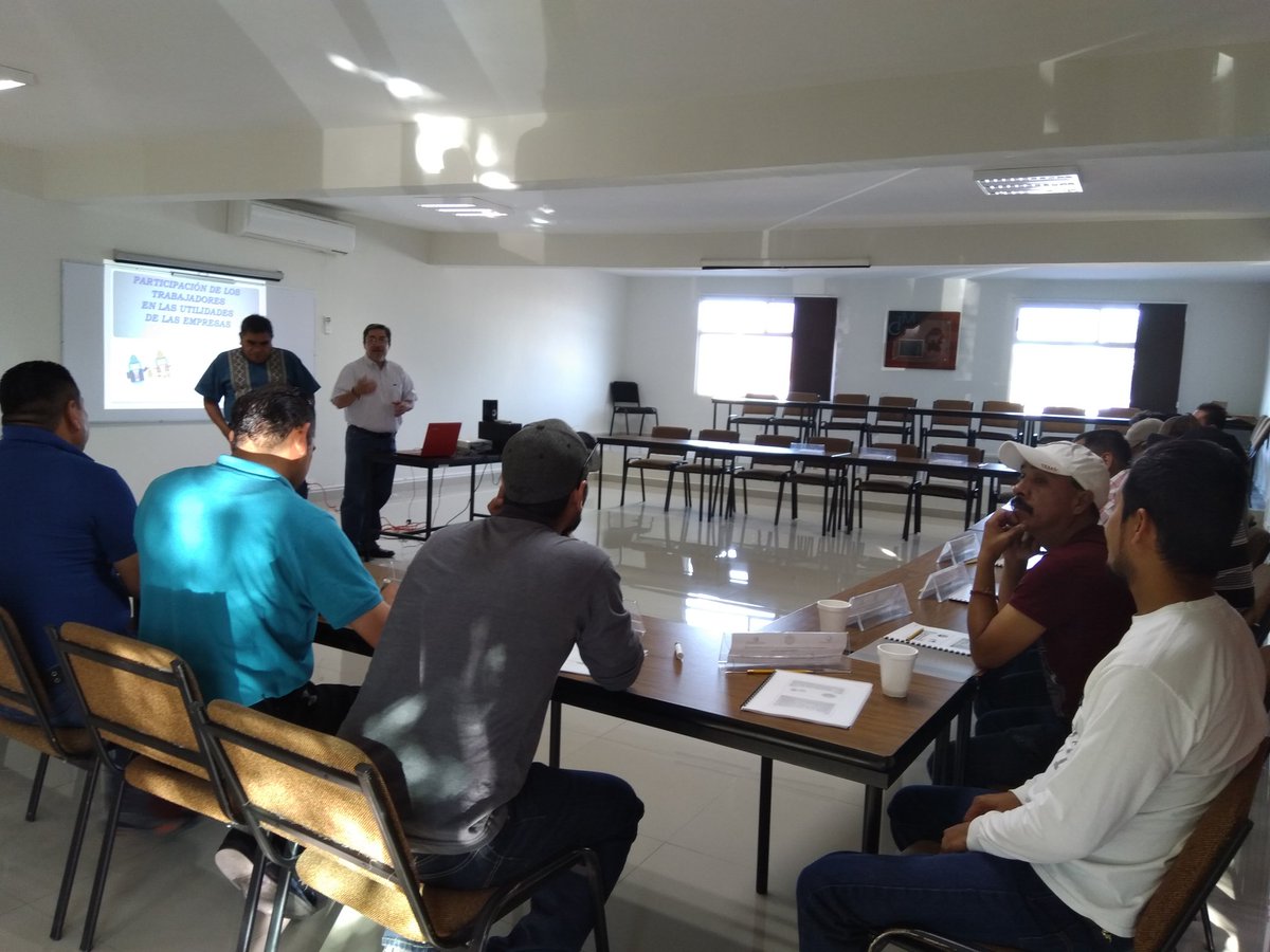 RogerCastilloR's tweet photo. Instituto de Educación Obrera-FIDTH @ctmcoahsureste curso "La Participación de los Trabajadores en las Utilidades de la Empresa" #Nutec #HysterYale #DaiMai información, legalidad y compromiso #SindicalismoResponsable®️ @tereso_medina @JG_Guardiola  @reynaldosalasm https://t.co/ufMisPZn2F