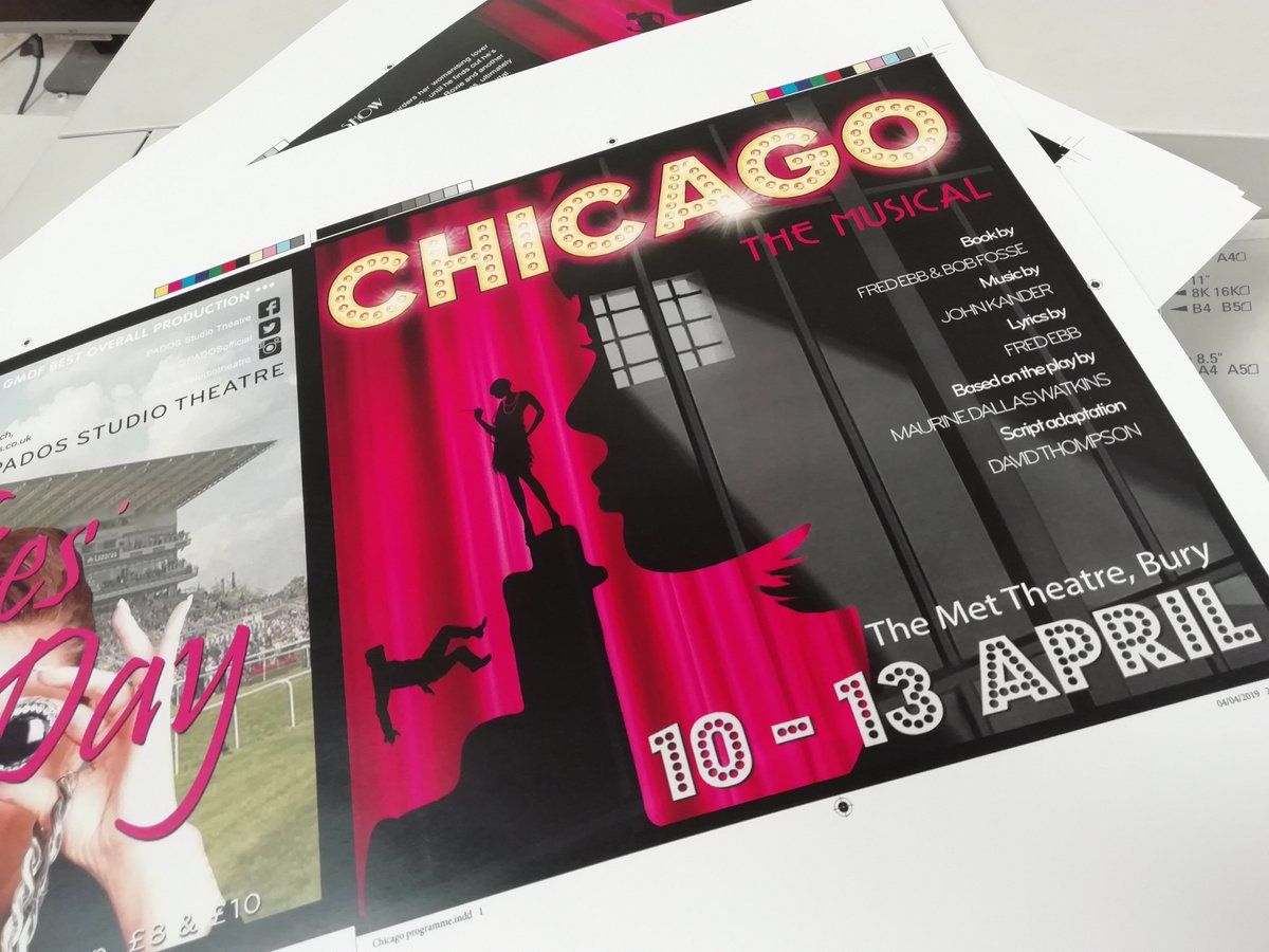 ThePrintRoom__'s tweet image. We've recently completed an order of 250 programmes for the Chicago show @PADOSofficial. The show starts tonight &amp;amp; wraps up on Saturday. Good luck with the opening night all! 🍀Order your stapled booklets: the-print-room.co.uk/collections/br… #ThePrintRoom #printingBolton #stapledbooklets