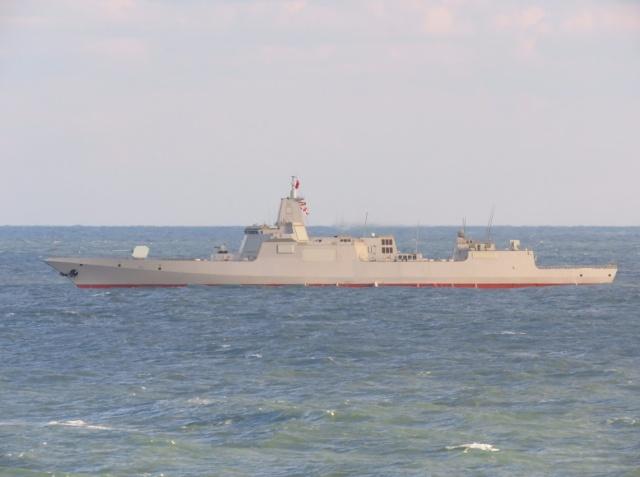 今年中国海军阅舰式，她或许会登场。
CNS南昌DDG101