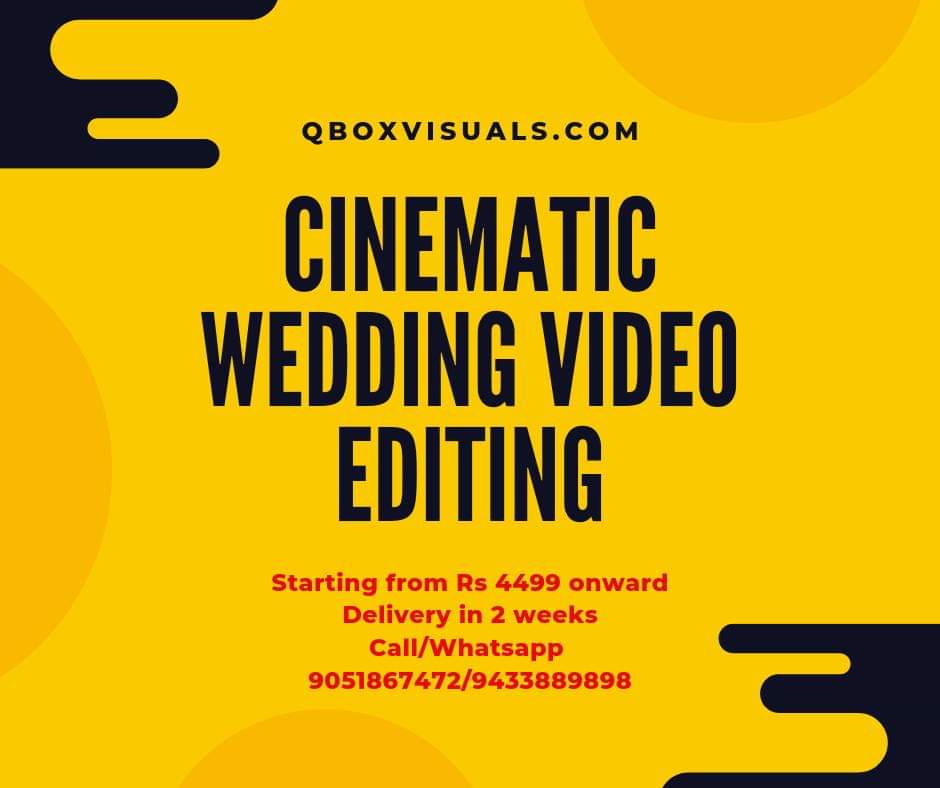 axisimages's tweet photo. Cinematic Wedding Video Editing @ Rs 4499 onward
Fast Delivery and Affordable Charges Whatsapp at 9051867472 for samples/demo https://t.co/likJV6c8UL