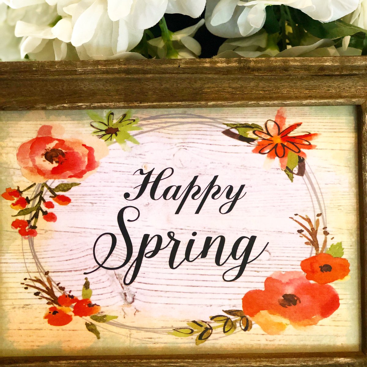 surprisetcmp's tweet image. Who loves springtime in the Valley as much as us?! The scent of Orange blossoms, double digit temps (for now) and breezy sunny days! This sign says it all and we love that our @michaelsstores provides so many adorable decor options for customers to choose from!
