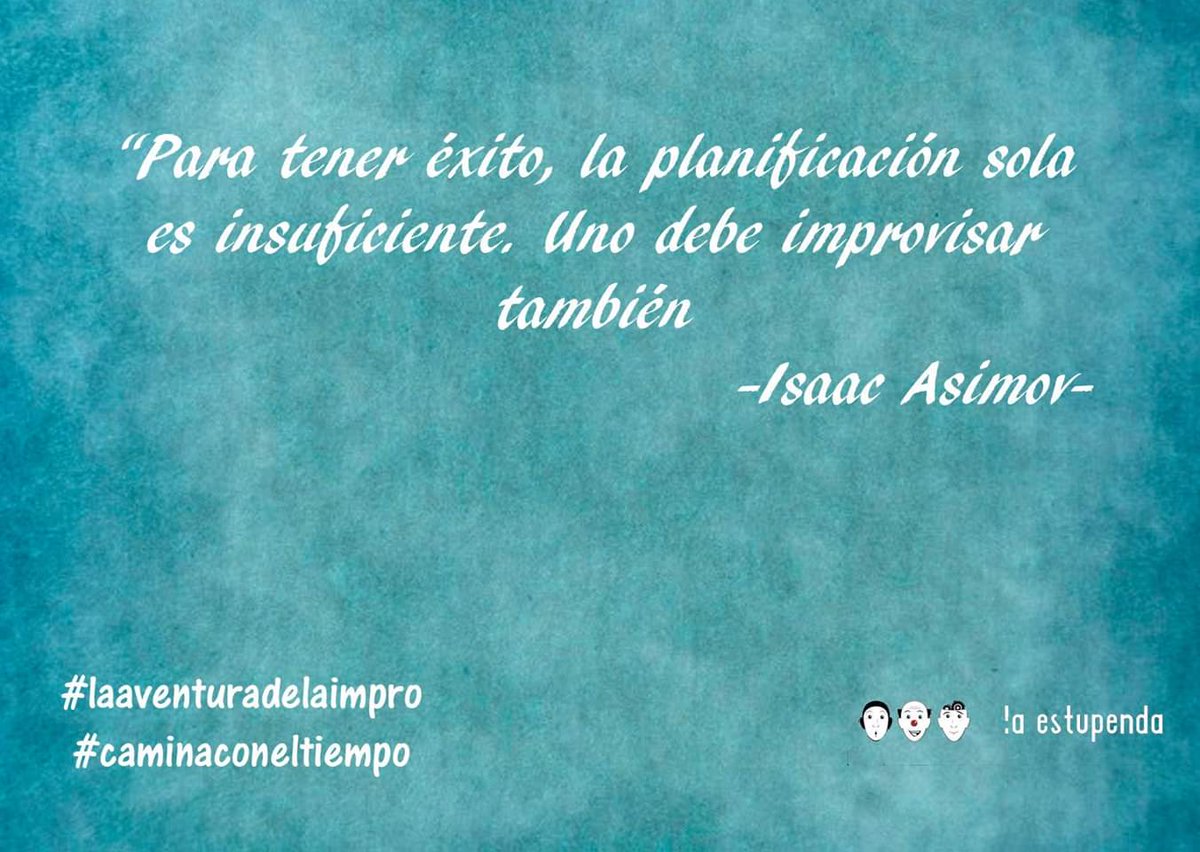 Hay leyes de la robótica muy extrañas...

#Impro #Teatro #Granada #Cultura #Improvisación #Comedia
#ImproCita
#LaAventuraDeLaImpro
#CaminaConElTiempo🎭