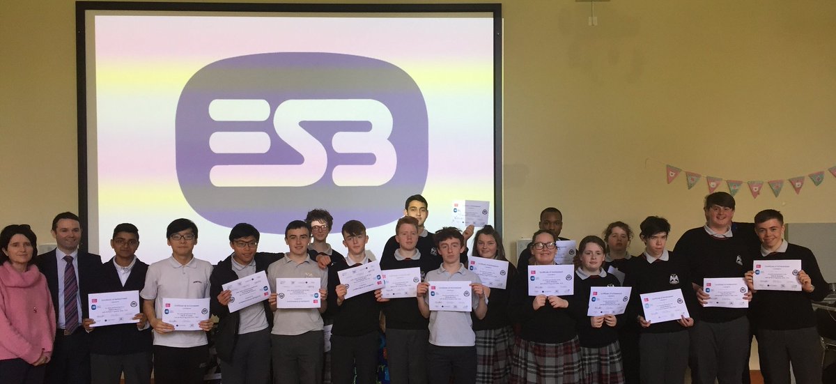 RosminiSchool's tweet image. Congratulations to our TY students for their successful completion of the Skills @ Work programme with the ESB and Business in the Community. We hope that they will use these skills to excel in their future careers. @ESBGroup @BITCIreland @Action_On_Ed @TYUpdated @accsirl