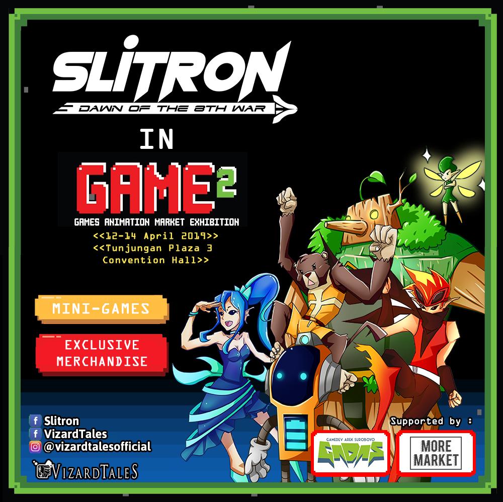 VizardTales2016's tweet photo. We're excited to announce that #VizardTales will be at MORE MARKET: GAME 2!

🏬Place: Tunjungan Plaza 3 Convention Hall, Surabaya
📆Time: 12-14 April 2019, 10.00-22.00 WIB

#TujunganPlaza #April2019 #Slitron #gamedev #GAME #MoreMarket #event #eventsurabaya #fun #exhibition https://t.co/XcyxSI3Rb8