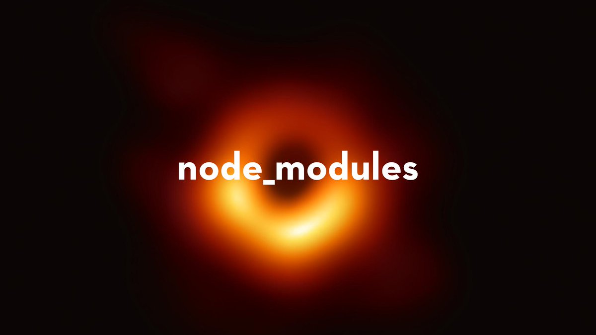 donavon's tweet image. Scientists have captured the first-ever image of a black hole.

#JavaScript