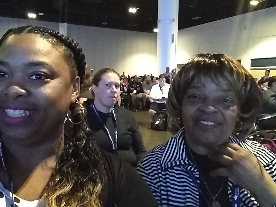 #SHAPEAmerica getting ready to see opening session.  #hiphoppublichealth..Doug DMC McDaniels