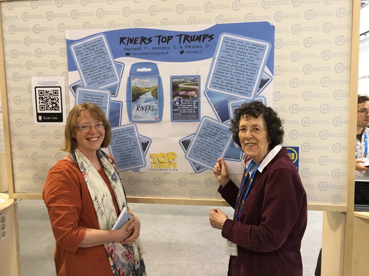 EGU poster session - games for geoscience today. #EGU19 @lisrush <a href="/maggie_hiatus/">Maggie Williams</a> <a href="/Halstead_F/">Florence Halstead 🌍</a> @liv_envi @livuniearthsci