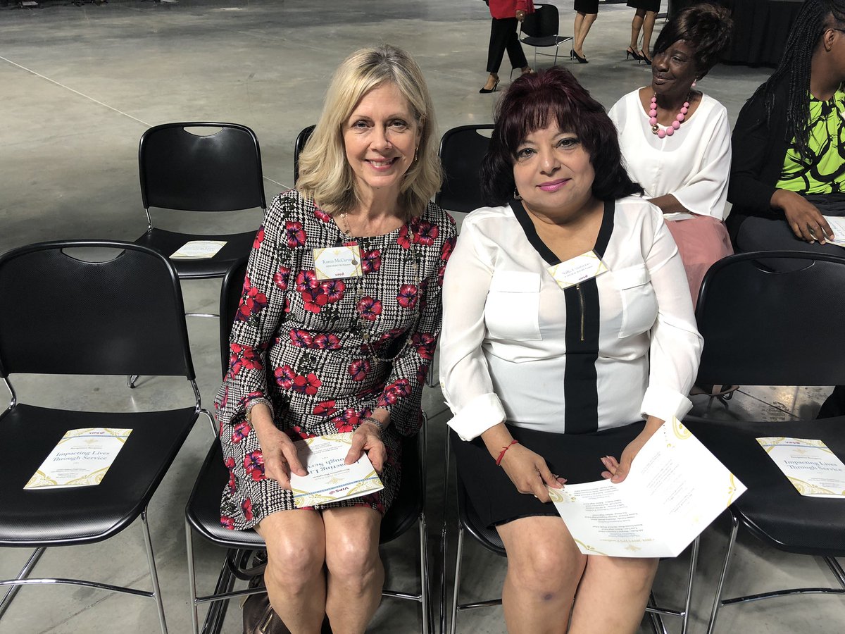 HoustonISD's tweet photo. Of our amazing #HISD volunteers, we’re honoring the best of the best – those who go above and beyond to help our students. Stay tuned for the winners of today’s awards! #HISDVIPS https://t.co/a4z5iBSems