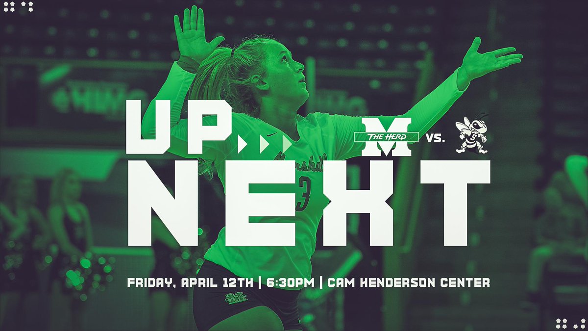 HerdVolleyball's tweet image. UP NEXT‼️

🏐 Spring Match
🆚 West Virginia State
🗓 Friday
⏰ 6:30PM
📍 Cam Henderson Center

#HerdFamily