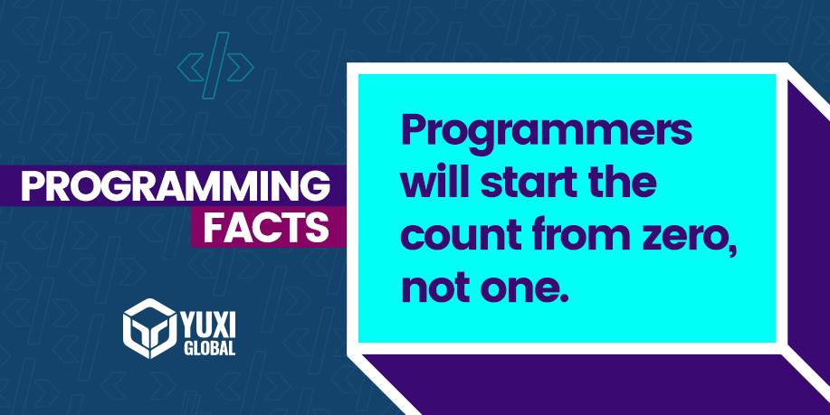 YuxiGlobal's tweet image. Another week, another #programmingfact.
What do you think about it?
 If you know more programming facts please mention them in the comments.
 #Developers #Yuxians #Tech