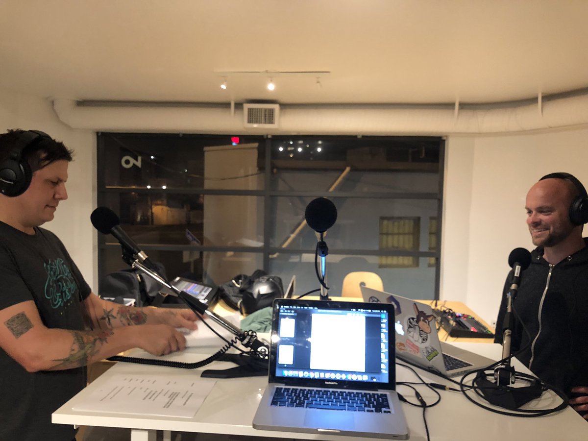 It’s the Pits (@itsthepitspod) on Twitter photo Recording episodes 7&8 of <a href="/itsthepitspod/">It’s the Pits</a> last night with these fine fellas. #AudioFiction #audiodrama Recording episodes 7&8 of <a href="/itsthepitspod/">It’s the Pits</a> last night with these fine fellas. #AudioFiction #audiodrama