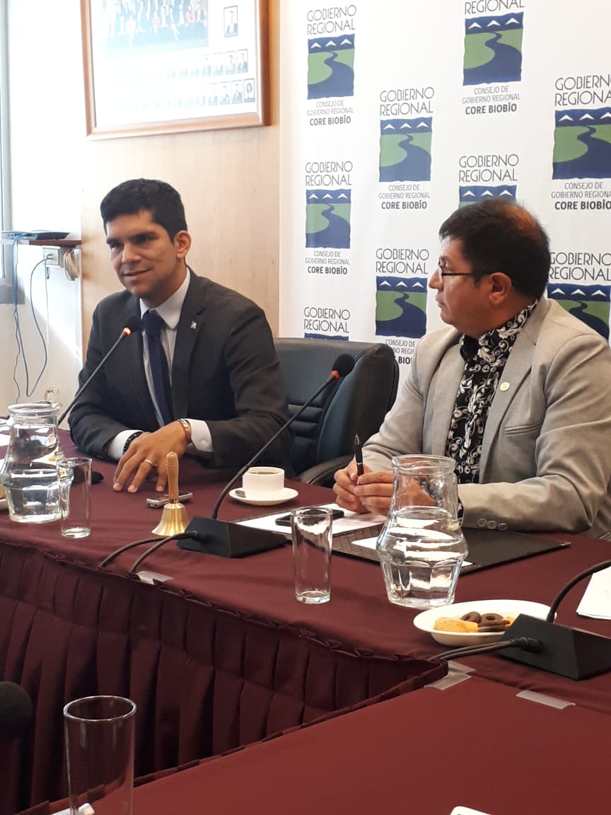 MindepBiobio's tweet photo. [Ahora] Seremi @jpspoerer presenta a comisión de Desarrollo Social del Consejo Regional avances Plan Estratégico Regional de Actividad Física y Deporte. En temas a tratar se encuentran Corporación Regional de Deportes, Centro Polideportivo, Team Biobío y otros.
#ChileEnMarcha. https://t.co/IvFnyL6fLd