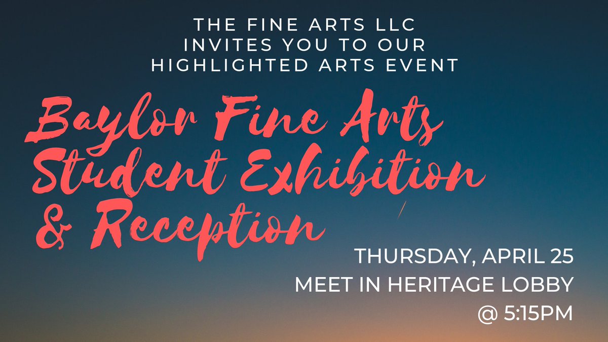 Want to see some great art from some of your own friends??? Save the date to come out and support them!