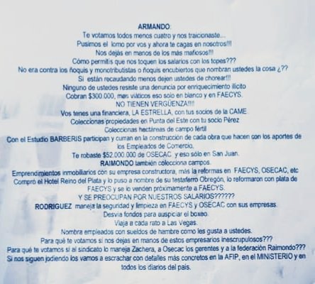 cocorojas83's tweet photo. Estos pobres personajes de la pobre lista azul comandado por su papi @Cavalieri_SEC y su mujer @CarlosPerezSEC me hacen recordar al tema de la Bersuit...devolve la bolsa de volvé devolve la bolsa de volvé porque si no Carlitos y Arnandito van a estar en el hornito jajaja. https://t.co/6aolThzzP7