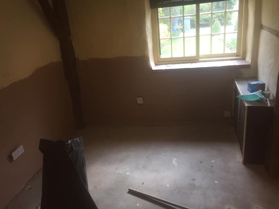 6 day job completed on a 400 year old cottage.