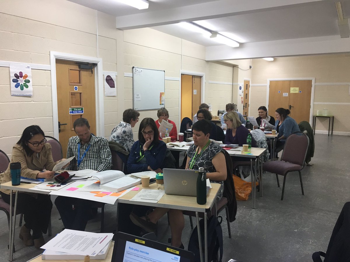 CatherineAberyW's tweet photo. QSIR P, Cohort 4, Day 3 - resistance to change ‘role play’ and discussions and experience of sustainability discussions - Love the interaction of this cohort with good examples, sharing and involvement 💖 😁👏 #QSIR @ACT2improve @DCHFT @anitahynch @DorsetCCG @VivRyan2 @tinahynch https://t.co/fU6tg2vma4