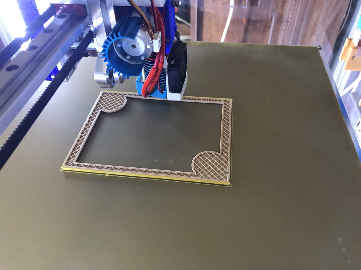 TechildLLC's tweet image. Always impressed by how amazing @SnoLabs3D filament prints! That Woodfill is absolutely fantastic, the first layer speaks for itself. Looking forward to finishing @loubie_3D’s Library Cat! Printed on Opencore, an @E3DOnline #toolchanger compatible 3D printer powered by uDrive!