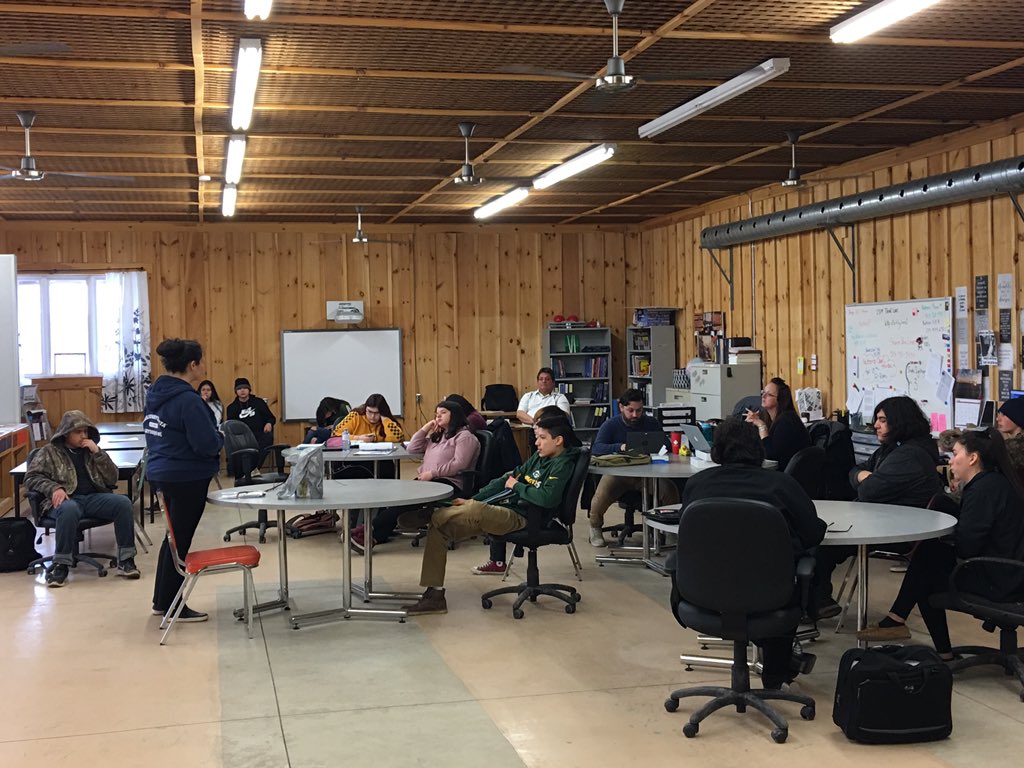 Learning about medicines and the FIT method (focus, intension training) with Shelly Burnham. Using natural medicines to get healthy, fight the traumas - to get it out of our bodies.  Students engaged in their learning at NewStart and Nations. <a href="/IndigenousEdGE/">GEDSB Indigenous Ed.</a> <a href="/GEDSB/">Grand Erie District School Board</a> <a href="/HSSCanes/">HagersvilleSS</a>