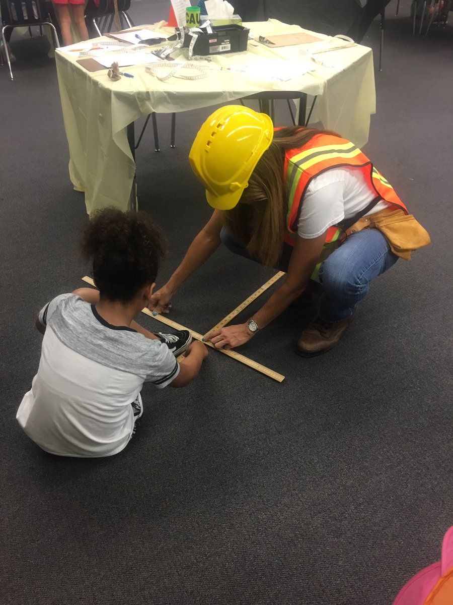 HeathrowKnights's tweet photo. HES 4th graders are UNDER CONSTRUCTION 🚧 as they finish their unit in Measurement.🔨 https://t.co/Z71dFlmKyU