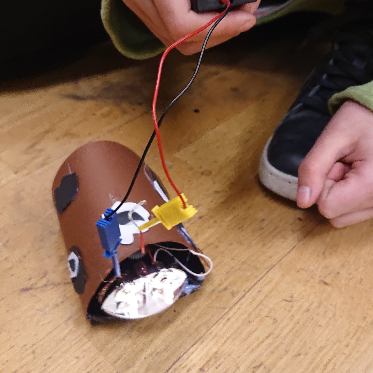 Det blev en hamster av roboten! <a href="/skarpnack/">Skarpnäcks sdf</a>