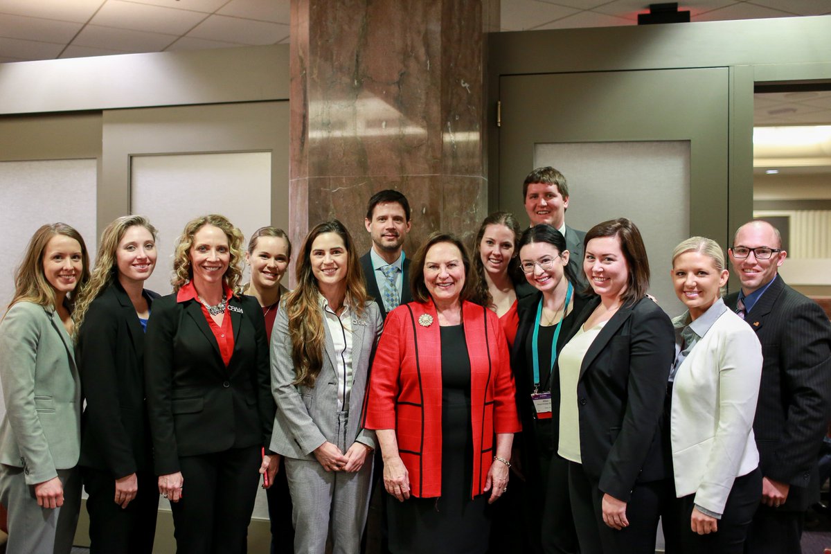 SenatorFischer's tweet photo. I always enjoy Wednesday mornings at the #NebraskaBreakfast. This week we were joined by #CRNA members, @Nebraska4H leaders, NE’s 2019 Cherry Blossom, Princess Alicia Zeng, and more! https://t.co/FeTcWadG8s