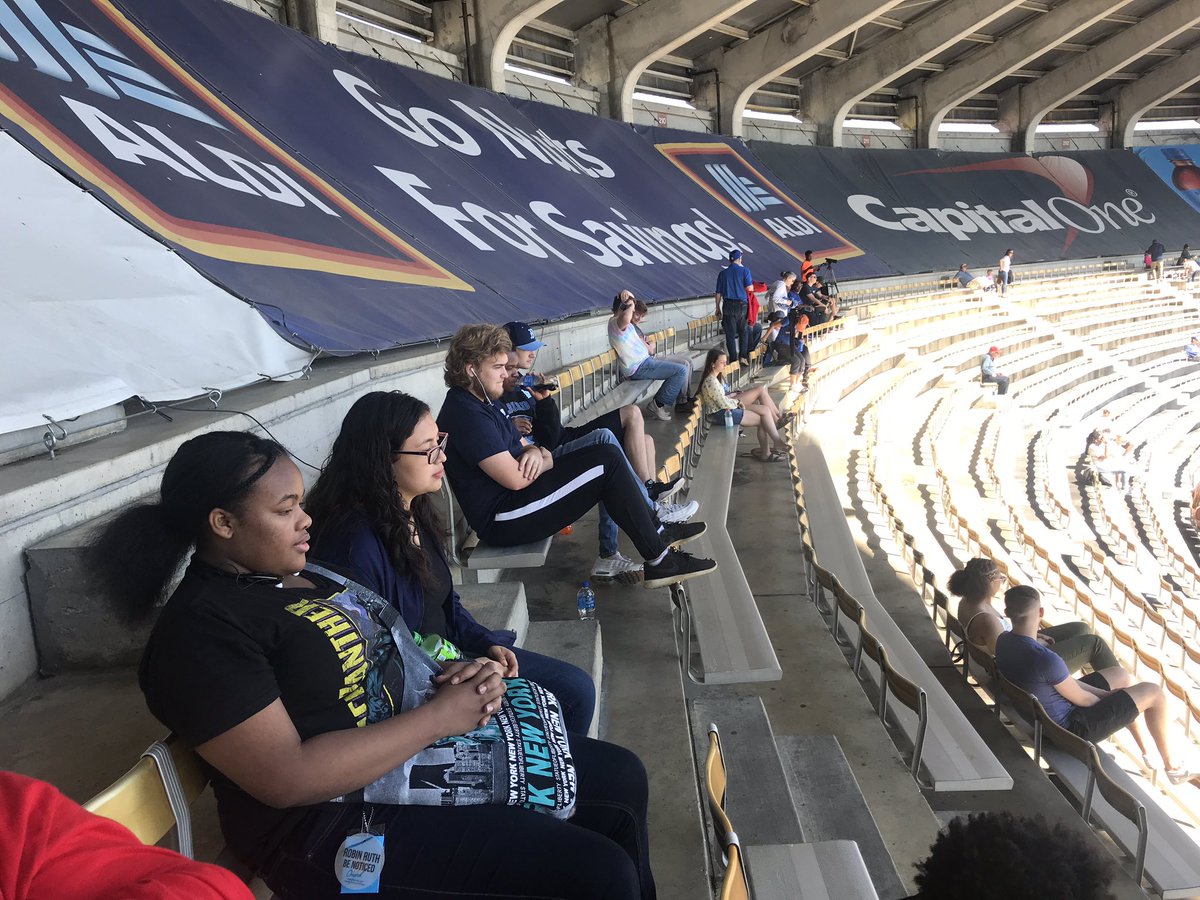 BirdDeca's tweet image. DECA members at Education Day at The Diamond. Completing their marketing activity, researching sponsors  @GoSquirrels @OatesBusiness @ctegallion @lcbirdprincipal @MaclinChad