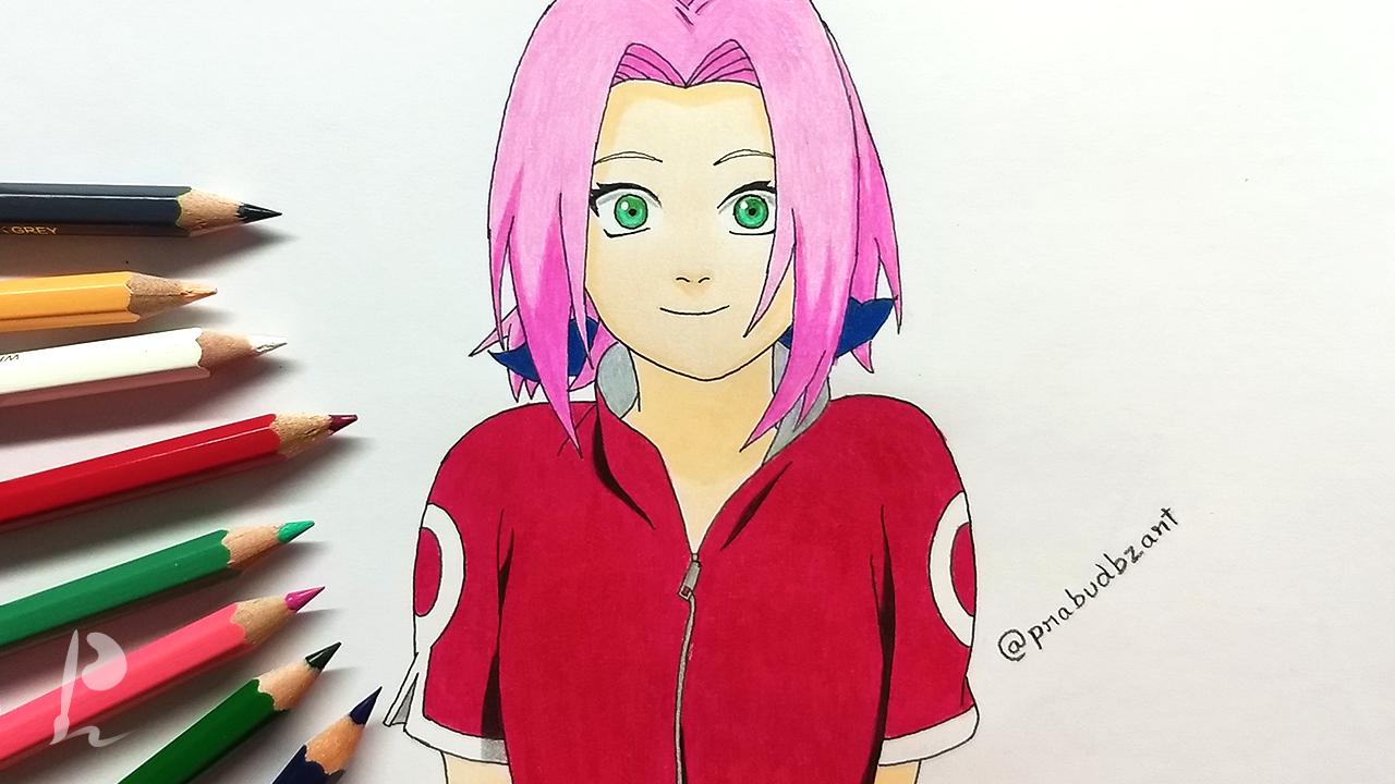 How to Draw Sakura Haruno, Naruto