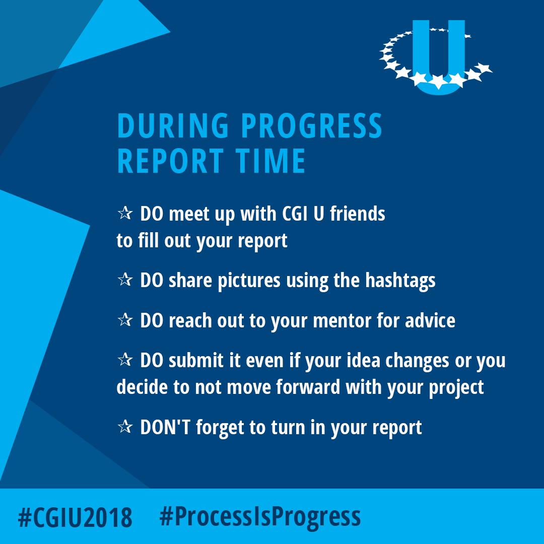 CGIU's tweet photo. It's Progress Report season for our #CGIU2018 students, and our team is here to help! Check out these tips and watch this quick video to learn more about how to submit your report. #ProcessIsProgress https://t.co/F9973AeFgR https://t.co/NFeB9gWYWV