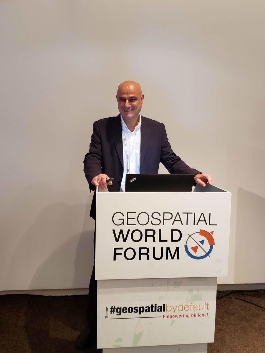 RBCSignals's tweet image. Here are a couple of our favorite shots of VP Rani Hellerman and friends last week at Geospatial World Forum. #geospatialbydefault #GWF2019 @ranihellerman