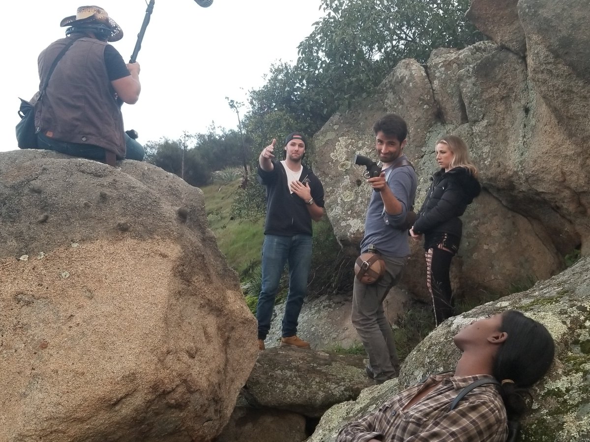 Love a compelling: adventure, romance, and thriller film? Your in luck!!

We wrapped production on, #ForrestTreasure a few weeks back. Jazzed2 share Behind the Scenes photos from various sets. Shout out our #bts photographers Jason, Nick, and JRod who helped take stunning snaps!