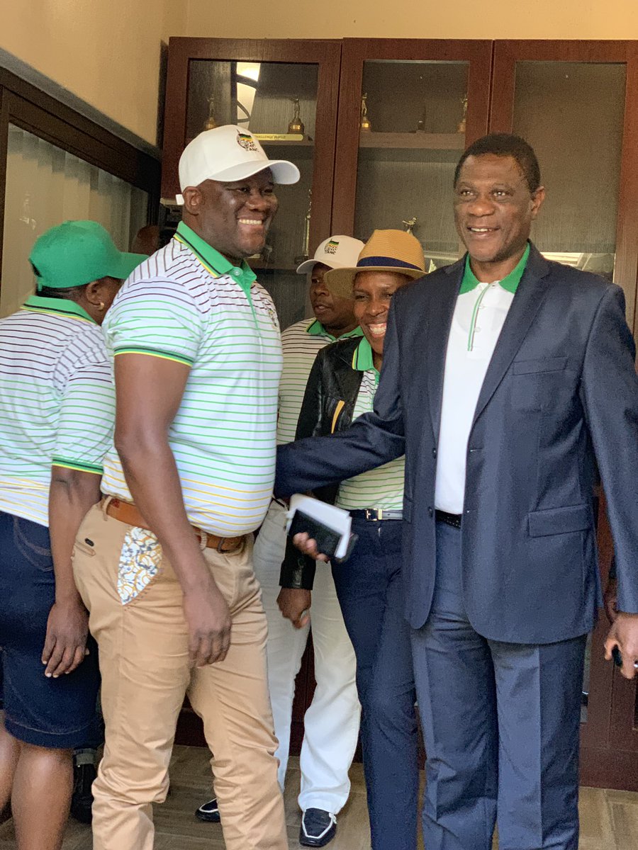 MYANC's tweet photo. ANC TG, Cde Paul Mashatile arrives at Magalies Golf Estate for the ANC NW Roma Nna Fundraising golf event. 

#GrowSouthAfrica #VoteANc https://t.co/Q5xlcOCiLW