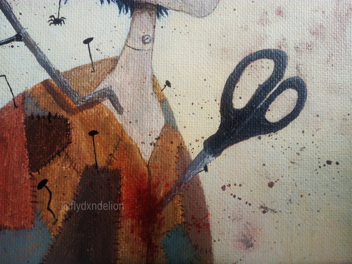 flydxndelion's tweet photo. Bon j'ai supp sans faire exprès..

Du coup revoilà ma deuxième toile : ma version du Chapelier Fou !

Rt appréciés comme d'habitude les copains 🐥❤ https://t.co/f5tBIYBMqV