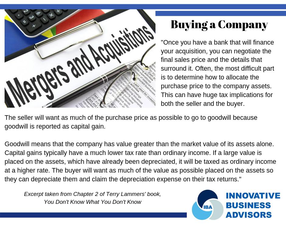 Excerpt taken from Chapter 2 of You Don't Know What You Don't Know - free ebook available on Amazon: zurl.co/IIXh 

#freeebook #businesstips #acquisition