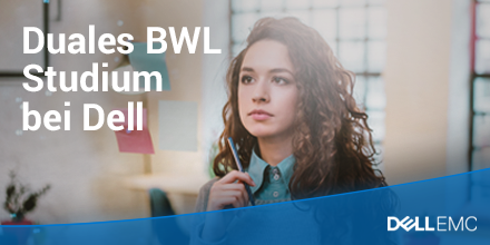 In der Theorie lernst du praktisch besser? Wir bieten dir, dank unserem dualen Studium in BWL, dass Beste aus zwei Welten. Erfahre mehr! dell.to/2U82tbL
#DellEMC #dualesStudium #BWL