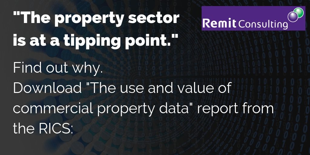 The property industry is at a tipping point. The RICS has collaborated with Remit Consulting to publish a forward-looking report into the use and value of commercial property data.

Take a look below:

bit.ly/2IniV5y 

#RICS #Property #Data