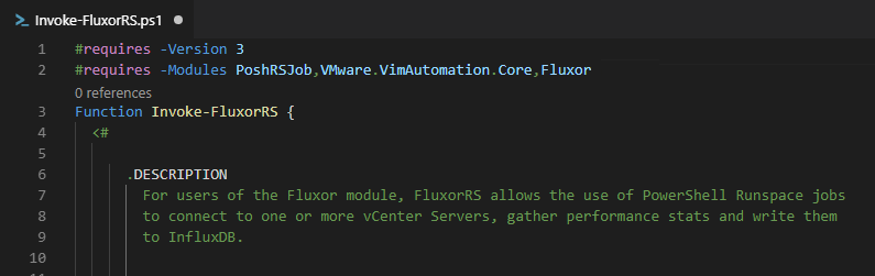 vmkdaily's tweet photo. a quick description of FluxorRS and project link. Basically this gives you one command to run (good for scheduled tasks). Still requires the Fluxor module. 

https://t.co/yslztkfobh https://t.co/IUBm87cMp9