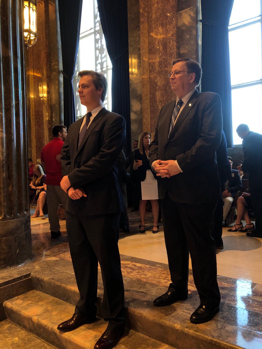 Congratulations to Louisiana Tech student Mason Andrews, who was recognized in the Senate today. He is the youngest pilot to ever circumnavigate the world! #LaTech #lalege
