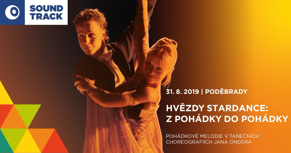 soundtrack_fest's tweet photo. Odhalujeme pro vás další skvělou novinku💥hlavního programu festivalu - hvězdy ze StarDance. Jan Onder připravil speciálně pro @soundtrack_fest choreografie, které Vás provedou Z Pohádky do Pohádky. Vstupenky mizí rychle, tak neváhejte. 😉 ➡️ https://t.co/dDH9Iq9pru https://t.co/wneE2nYMZd