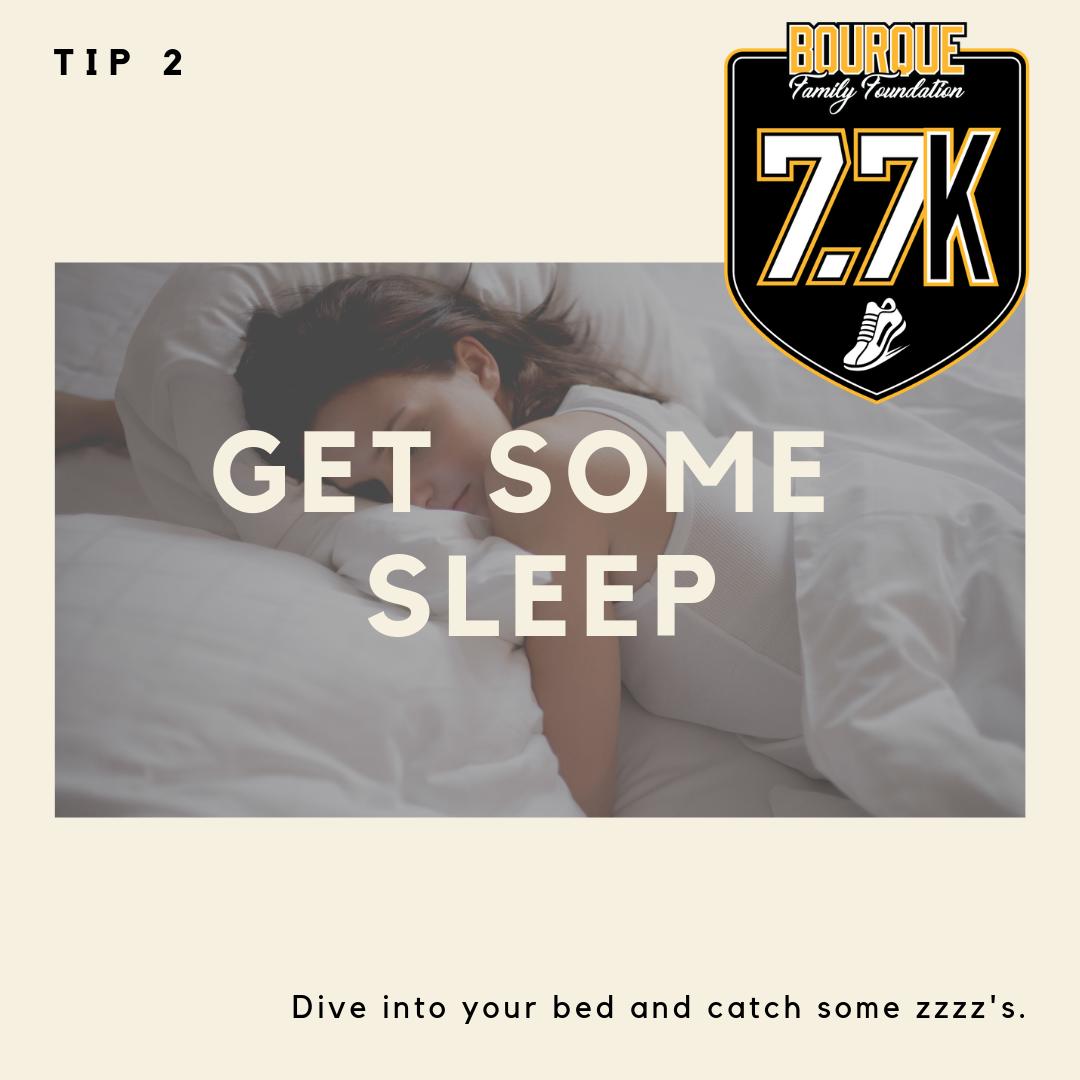 BourqueFDN's tweet photo. Happy Tip Wednesday! Sleep: it's important to get enough sleep to have the energy to run the next day! for more info visit https://t.co/a0vv9wew7k
#tipsforsuccess #tipwednesday #77K #lovetorun #signupnow #bostonevents #runboston #bourquefamilyfoundation77K #BFF #whynotrun https://t.co/aaIxGAXV7J