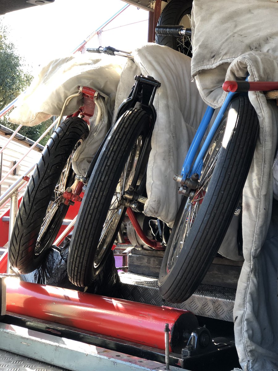 FoxWallofdeath's tweet photo. Bikes itching to get out for summer #wallofdeath #indianmotorcycle #putolineuk #ngk #centralwheelcomponents #avontyres #ultimatepassion #rollonsummer https://t.co/CSCvsPEITy