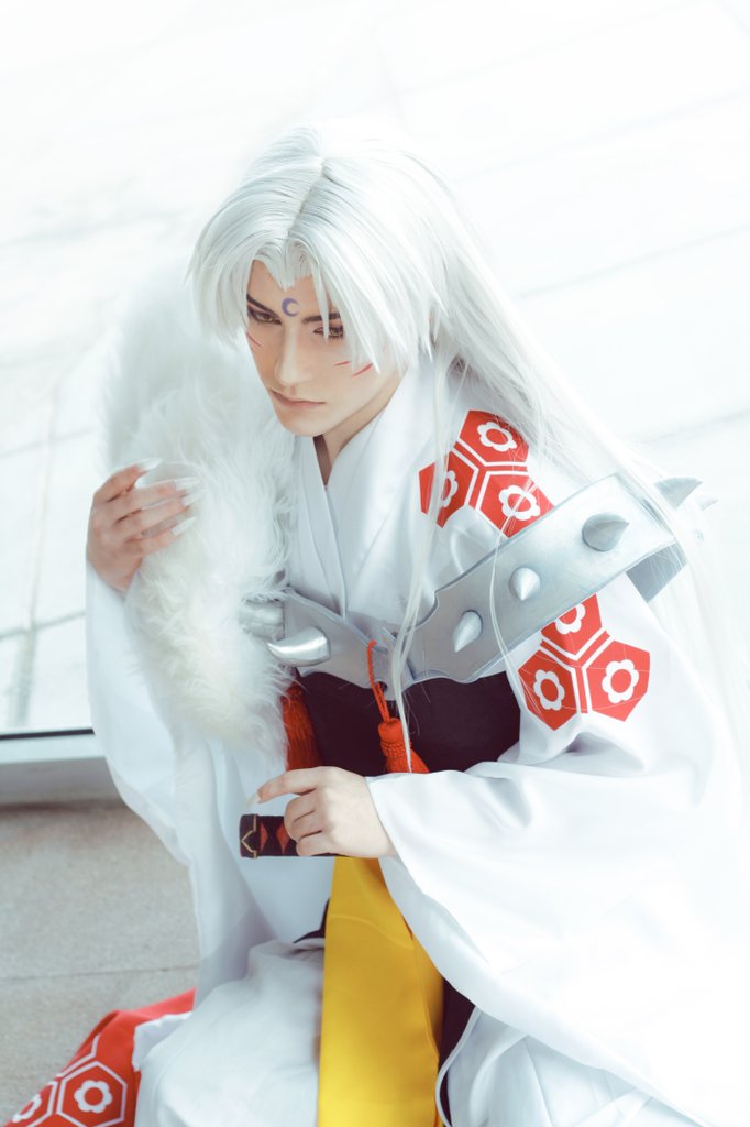 geheichou's tweet image. some last Sesshomaru pics 🌸
#Cosplay #InuYasha