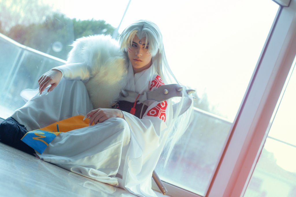 geheichou's tweet image. some last Sesshomaru pics 🌸
#Cosplay #InuYasha