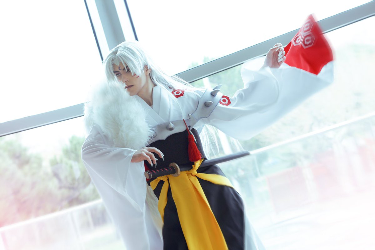 geheichou's tweet image. some last Sesshomaru pics 🌸
#Cosplay #InuYasha
