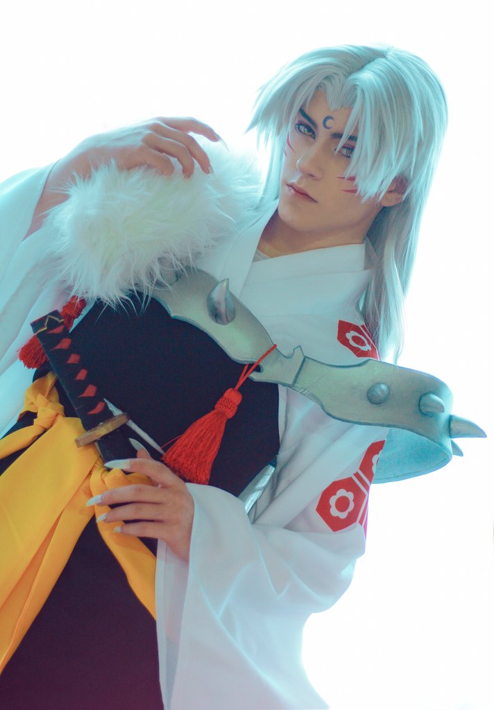 geheichou's tweet image. some last Sesshomaru pics 🌸
#Cosplay #InuYasha